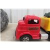 Image 3 : Structo Auto Transport Car Carrier 1950s Pressed Steel Plus 3 Metal Cars