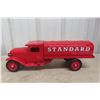 Image 1 : Buddy L Pressed Steel Standard Oil Tanker Truck 1930s 19 1/2" Professionally Restored