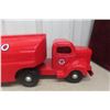 Image 10 : Otaco Minnitoy Texaco Tanker Truck + Trailer Pressed Steel 1940s or 1950s Professionally Restored
