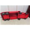 Image 15 : Otaco Minnitoy Texaco Tanker Truck + Trailer Pressed Steel 1940s or 1950s Professionally Restored