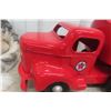 Image 3 : Otaco Minnitoy Texaco Tanker Truck + Trailer Pressed Steel 1940s or 1950s Professionally Restored