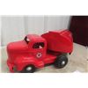 Image 8 : Otaco Minnitoy Texaco Tanker Truck + Trailer Pressed Steel 1940s or 1950s Professionally Restored