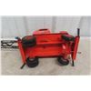 Image 14 : Doepke Model Toy Unit Gione Pressed Steel with Clamshell Bucket 1940s or 1950s 11" Machine, 18" Boo