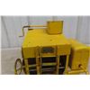 Image 9 : Doepke Model Toy Jaeger Pressed Steel Cement Mixer 1950s Rotating Drum 14" Long