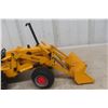 Image 2 : Gescha Made in West Germany Case 580 Construction King Backhoe Die Cast 1/16 Scale 1980s