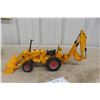 Image 6 : Gescha Made in West Germany Case 580 Construction King Backhoe Die Cast 1/16 Scale 1980s