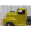 Image 13 : All American Toy Company Timber Toter Log Truck and Trailer 1950s Pressed Steel 30" Long Adjustable