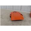 Image 12 : Tonka T-6 Bulldozer and Tilt Deck Trailer 1970s Pressed Steel State Highway Dept 14" Long