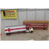 Image 1 : Coca Cola Die Cast 1/25 Scale Truck and Trailer in Box Distributed by Ertl