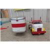 Image 7 : Coca Cola Die Cast 1/25 Scale Truck and Trailer in Box Distributed by Ertl