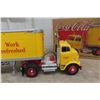 Image 7 : Coca Cola Die Cast 1/25 Scale Truck and Trailer in Box Distributed by Ertl