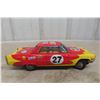 Image 1 : Modern Toys Battery-Operated Tin Litho Stunt Car, 1960s, 11" Long