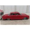 Image 2 : Bandai Chevrolet Corvair Tin Litho Friction Car w/Camper, 1961, 17" Long