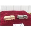 Image 1 : 2x Dinky No. 280 Observation Coach (1950–1960), 1/43 Scale