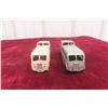 Image 4 : 2x Dinky No. 280 Observation Coach (1950–1960), 1/43 Scale