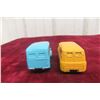 Image 6 : 2 Dinky Vehicles: No. 465 Morris Commercial Van (1959) and Bedford 10 CWT Van (1954–1956), 1/43 Sca
