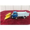 Image 1 : Dinky Toys No. 439 Ford D800 Snow Plow and Tipper Truck (1970–1978), 1/43 Scale