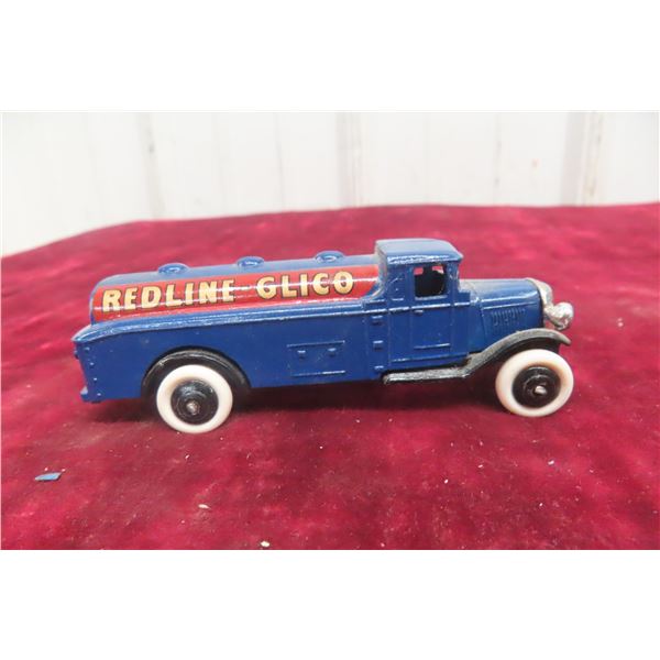 Dinky Pre War 25D Petrol Tank Wagon 1930-1950 Redline Glico 1/43 Scale