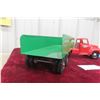 Image 11 : Tonka Semi Truck with Steel Carrier Trailer, Pressed Steel, 1950s, 23 1/2" Long