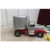 Image 8 : Smith-Miller Allied Van Lines Truck and Trailer, 1940s–1950s, Pressed Steel and Aluminum, 28" Long