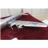 Image 2 : Marx Pan American World Airways Pressed Steel Aircraft, 1950s DC-4, 28" Wingspan