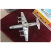 Image 5 : Marx Seaboard World Airlines Battery-Operated Tin Air Cargo Plane, 1960s, 14 1/2" Wingspan, in Box