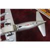 Image 7 : Marx Seaboard World Airlines Battery-Operated Tin Air Cargo Plane, 1960s, 14 1/2" Wingspan, in Box