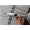 Image 17 : Tomiya DeLuxe Super Sonic Jet Liner No. 649, Tin Lithograph, Battery Operated, 19" Wingspan, 1960s