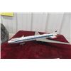 Image 1 : Tomiya DeLuxe Super Sonic Jet Liner No. 649, Tin Lithograph, Battery Operated, 19" Wingspan, 1960s