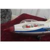 Image 2 : Tomiya DeLuxe Super Sonic Jet Liner No. 649, Tin Lithograph, Battery Operated, 19" Wingspan, 1960s