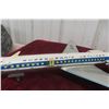 Image 7 : Tomiya DeLuxe Super Sonic Jet Liner No. 649, Tin Lithograph, Battery Operated, 19" Wingspan, 1960s