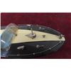 Image 4 : Rare 1940s Ito Japan Toy Wooden Battery-Operated Speedboat, 18" Long