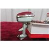 Image 4 : Vintage Battery-Operated Wooden Toy Boat, 1960s, Streamline Outboard, 11"