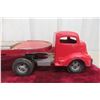 Image 9 : Smith-Miller GMC Truck with Fruehauf Flatbed Trailer, Pressed Steel and Wood Deck, 1950s, 23 1/2" L
