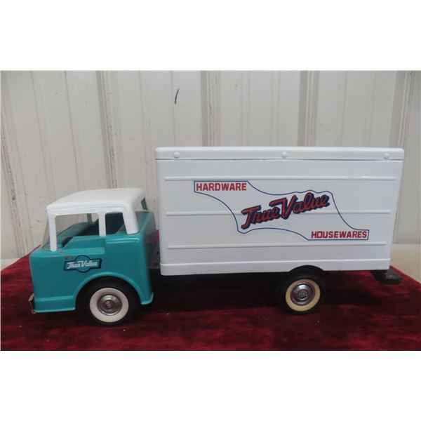 Nylint True Value Delivery Truck, Pressed Steel, 1960 C/O Ford, 17" Long