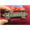 Image 10 : 3x Lehmann GNOM Tinplate Racing Cars No. 808, 1930s German, 4" Long