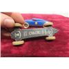 Image 11 : 3x Lehmann GNOM Tinplate Racing Cars No. 808, 1930s German, 4" Long