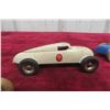 Image 3 : 3x Lehmann GNOM Tinplate Racing Cars No. 808, 1930s German, 4" Long
