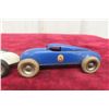 Image 6 : 3x Lehmann GNOM Tinplate Racing Cars No. 808, 1930s German, 4" Long