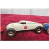 Image 7 : 3x Lehmann GNOM Tinplate Racing Cars No. 808, 1930s German, 4" Long