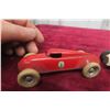 Image 8 : 3x Lehmann GNOM Tinplate Racing Cars No. 808, 1930s German, 4" Long