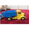 Image 2 : 2 Dinky Trucks: No. 414 Dodge Tipping Wagon (1954–1964) and No. 410 Bedford End Tipper (1950s), Bot
