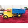 Image 5 : 2 Dinky Trucks: No. 414 Dodge Tipping Wagon (1954–1964) and No. 410 Bedford End Tipper (1950s), Bot