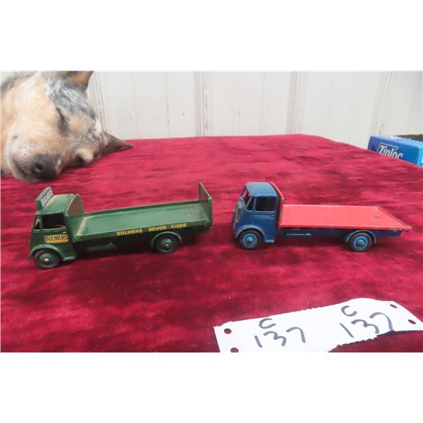 2 Dinky Supertoys Guy #513 & 512 (1948–1954) 1/43 scale