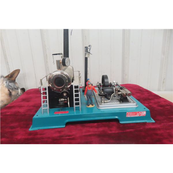Wilesco D18 Live Steam Engine, Boiler & Generator, in box