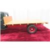 Image 4 : KB7 Wood Flat Bed Delivery Truck, Diecast, 17" Long