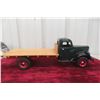 Image 6 : KB7 Wood Flat Bed Delivery Truck, Diecast, 17" Long