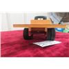 Image 9 : KB7 Wood Flat Bed Delivery Truck, Diecast, 17" Long