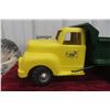 Image 2 : All American Toy Co. Dump Truck, Pressed Steel, 1950s, 20" Long, Restored