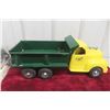Image 6 : All American Toy Co. Dump Truck, Pressed Steel, 1950s, 20" Long, Restored